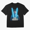 Messi Pop Art Portrait Oversized T-Shirt Make Game Day About Global Football Passion for FIFA World Cup 2026 USA Canada Mexico, Celebrating Neymar, England, France and Netherlands, Champion Mindset, Group Stage Buzz, Knockout Tension and Passionate