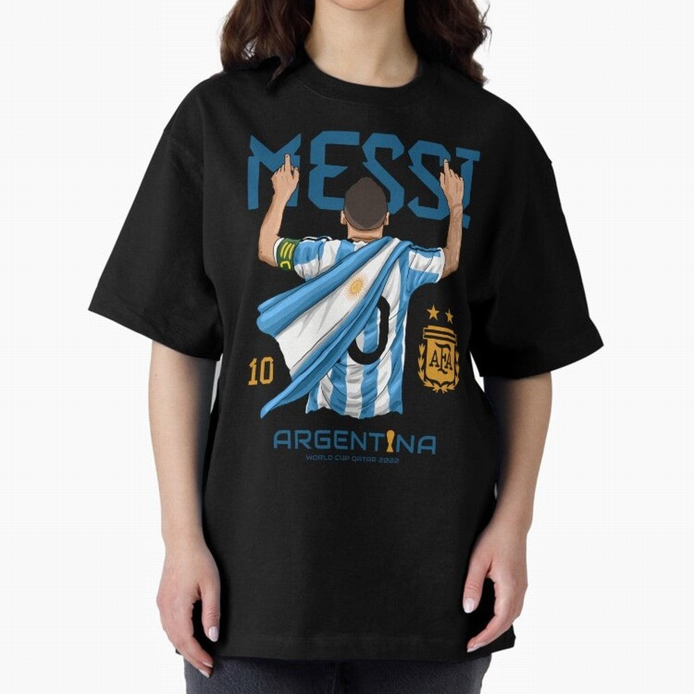 Lionel Messi Argentina Champions World Cup Essential T-Shirt Bring Match Day Fire to the FIFA World Cup 2026 USA Canada Mexico Journey through Messi, CR7 and Mbappe Highlights, France Pride, Classic Soccer Heritage, Championship Pressure, Fan