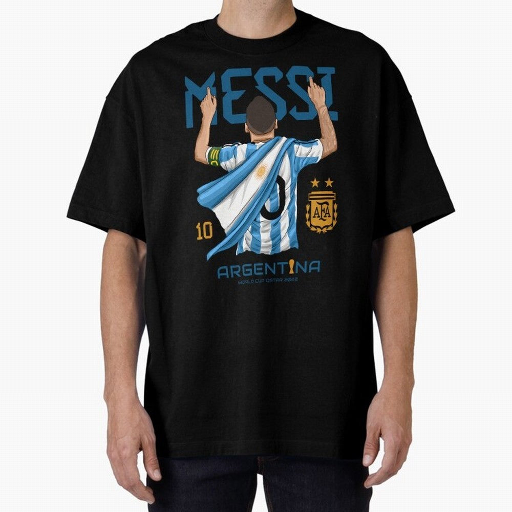 Lionel Messi Argentina Champions World Cup Essential T-Shirt Bring Match Day Fire to the FIFA World Cup 2026 USA Canada Mexico Journey through Messi, CR7 and Mbappe Highlights, France Pride, Classic Soccer Heritage, Championship Pressure, Fan
