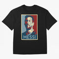 Lionel Messi Oversized T-Shirt Discover Global Football Passion for FIFA World Cup 2026 USA Canada Mexico, Connected to Messi, France, Football History, Final Match Energy, Crowd Noise and Once in a Lifetime Moments; Made for Collectors Who Enjoy
