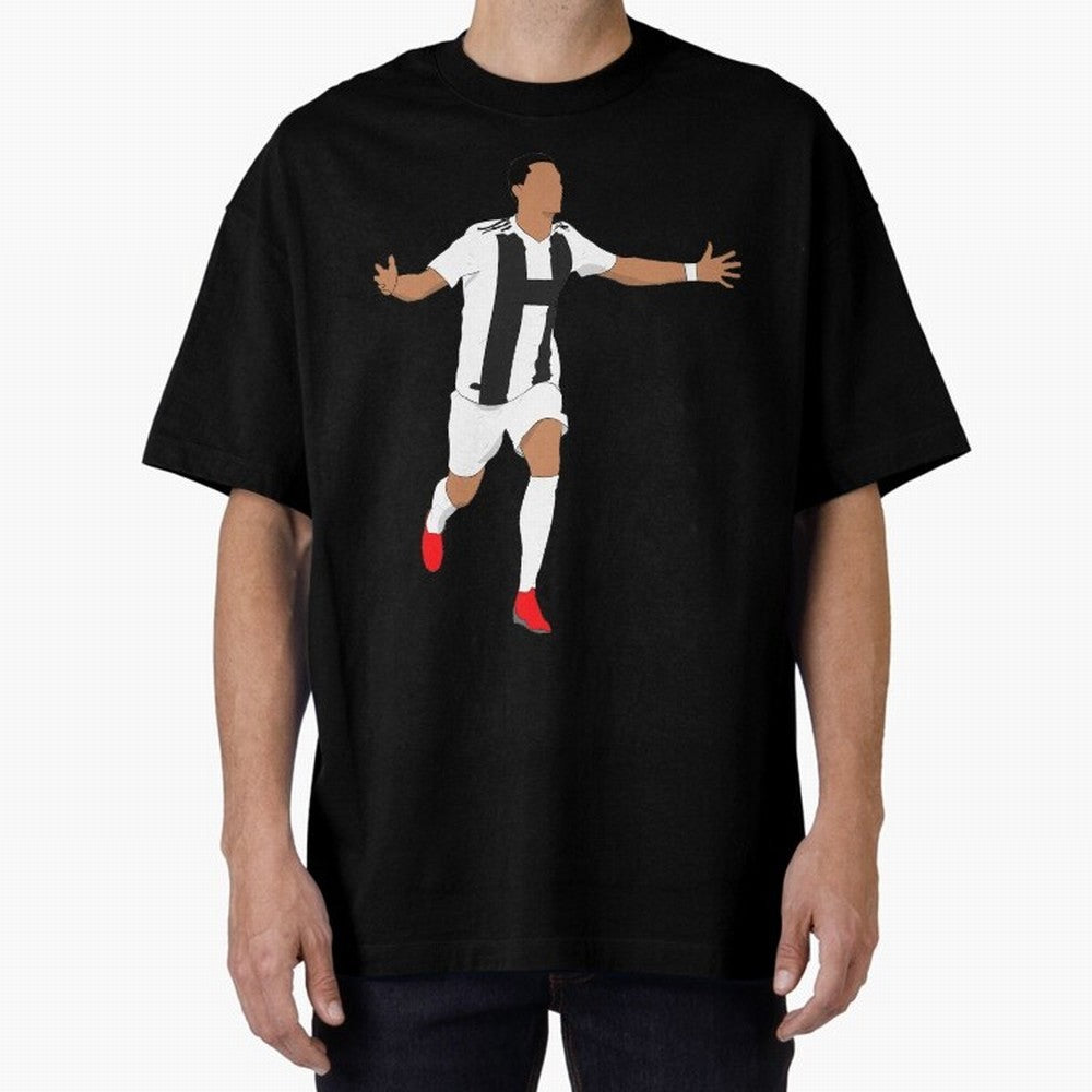 Ronaldo Oversized T-Shirt Bring Match Day Fire to FIFA World Cup 2026 Group Stage Spirit, Made for Spain, Haaland, Football Passion, Legendary Performances, Festival Vibes and Supporter Community; Ideal for Passionate Fans Who Love Underdog