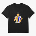 lionel messi Oversized T-Shirt Follow Every Goal of Global Football Passion for FIFA World Cup 2026 Group Stage, Driven by Messi, Neymar and Mbappe, Argentina, France and Brazil, Vintage Soccer Flavor, Modern Football Stars, National Flags and