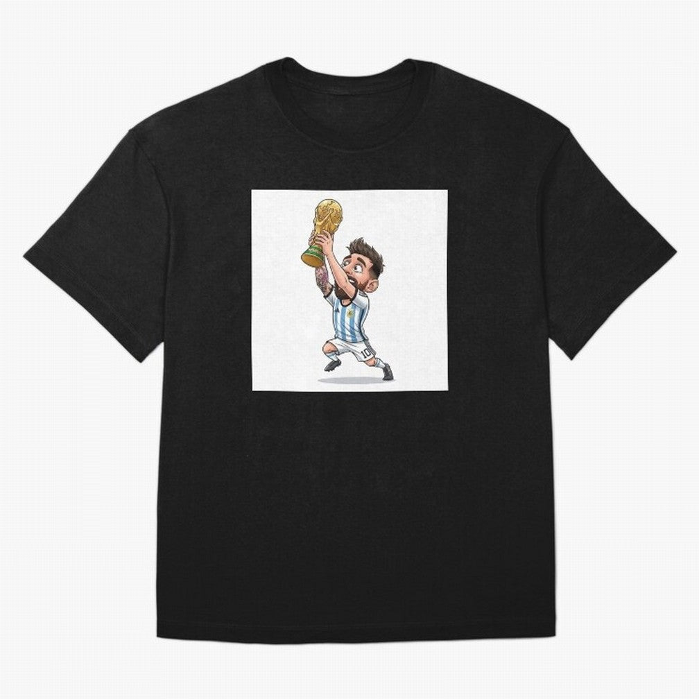 Lionel Messi Oversized T-Shirt Support the Legends of Global Football Passion for FIFA World Cup 2026, Inspired by CR7, Spain, Football Festival Excitement, Trophy Ambitions, Country Rivalries and Star Player Buzz; Built for Supporters Chasing