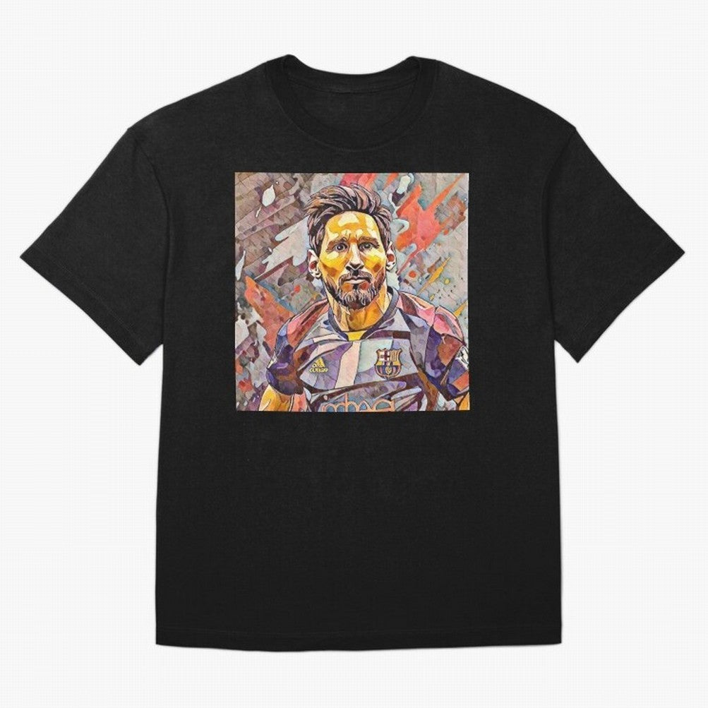 Messi art Oversized T-Shirt Feel the FIFA World Cup 2026 USA Canada Mexico Journey through Mbappe and Neymar Highlights, Germany Pride, Stadium Memories, Football Loyalty, International Chants and Championship Tradition; Great for Supporters Who