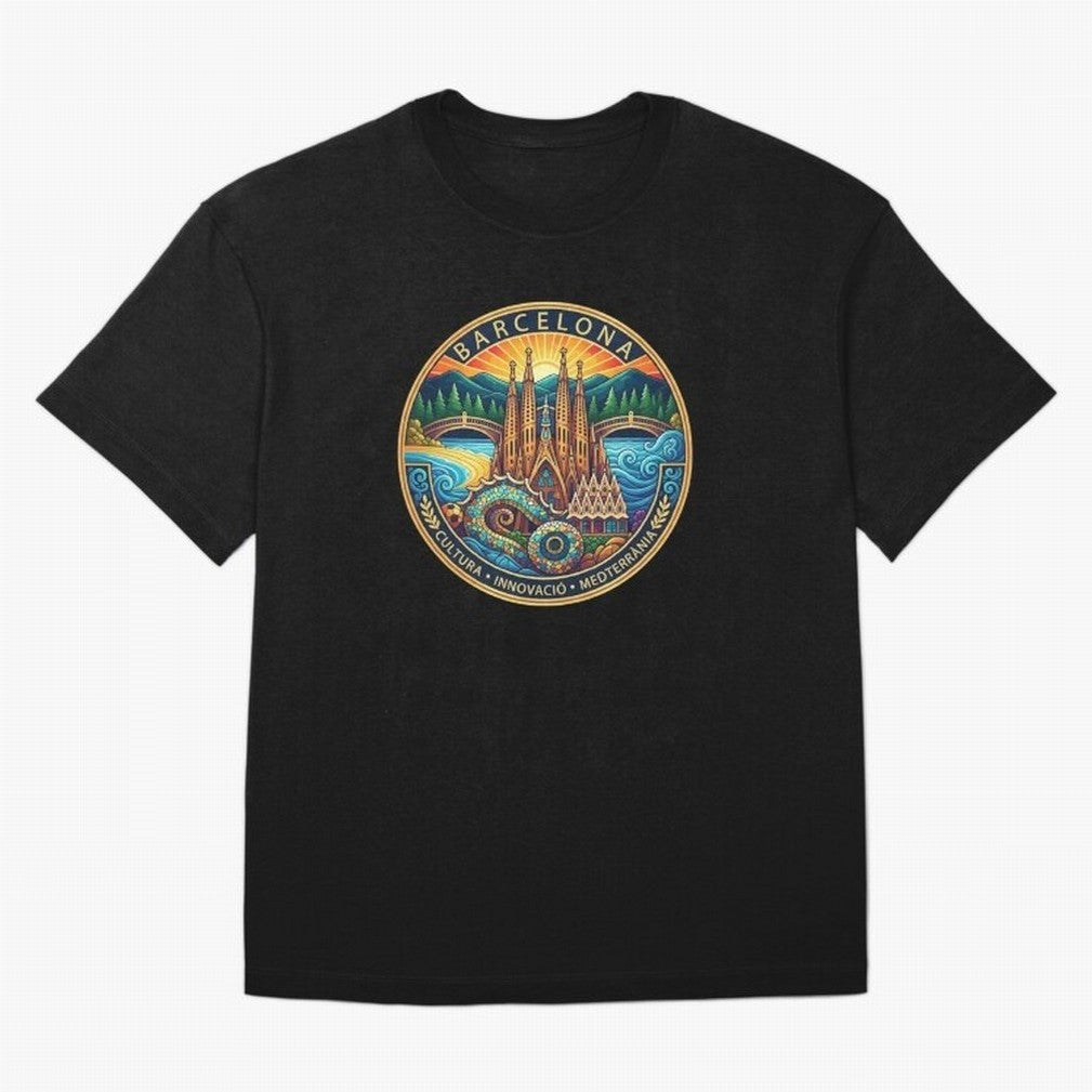 BARCELONA Oversized T-Shirt Embrace the FIFA World Cup 2026 USA Canada Mexico Journey through Haaland and Mbappe Highlights, England and Germany Pride, Fan Favorite Moments, National Team Passion, Big Match Drama and Soccer History; Ideal for