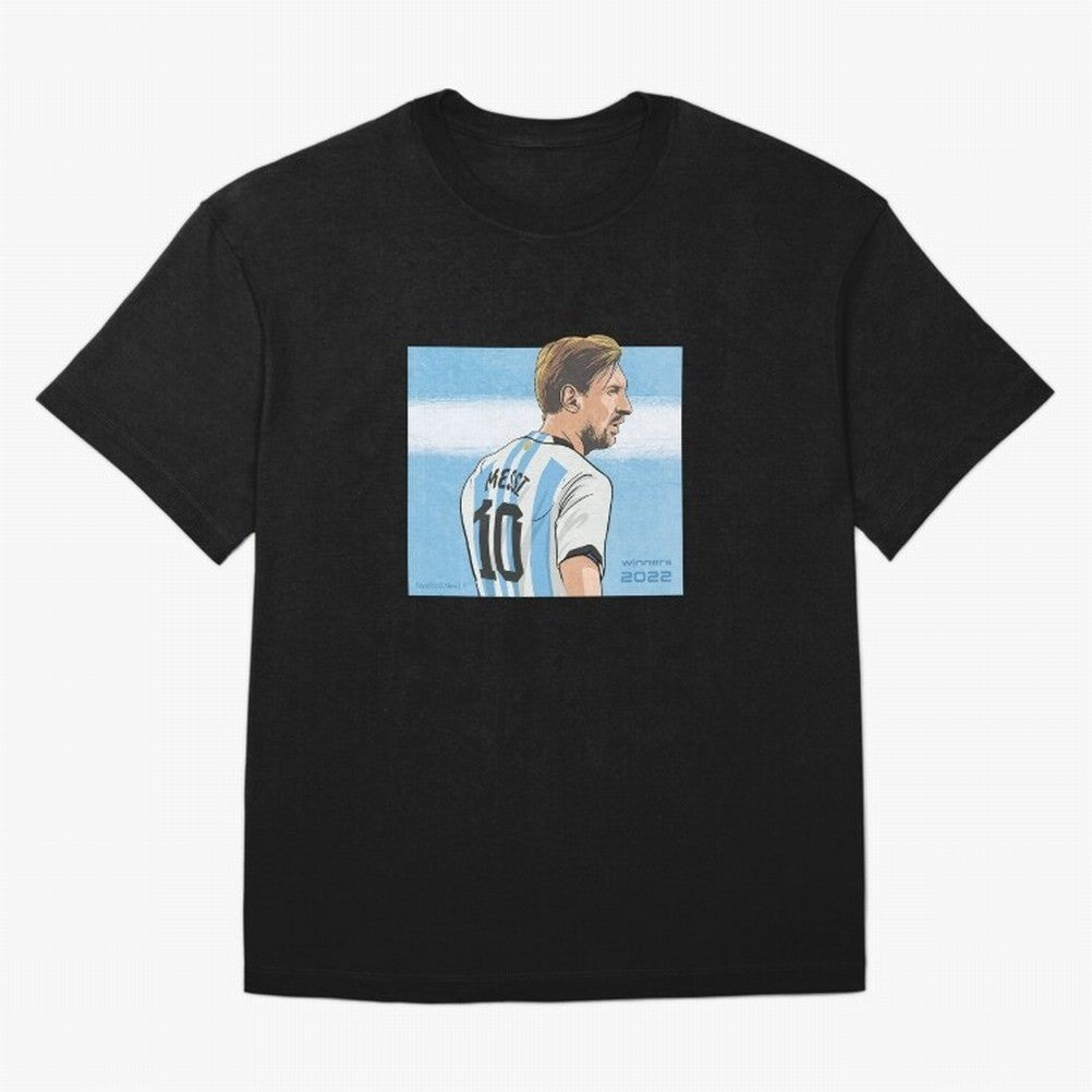 Messi Argentina's Qatar 2022 Hero Classic T-Shirt Remember Iconic Moments from FIFA World Cup 2026 Group Stage Spirit, Celebrating Argentina, Neymar, Tournament Hype, Historic Matchups, Family Viewing Parties and Global Sports Pride; Perfect for
