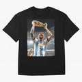 Lionel Messi Essential T-Shirt Turn Football Passion into Match Day Hype around FIFA World Cup 2026 Group Stage, Messi and Cristiano Ronaldo, Portugal, Global Supporter Spirit, Legendary Goals, National Colors and Tournament Celebration; Made for