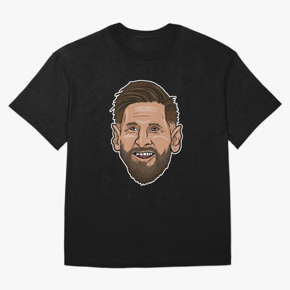 messi cartoon face Classic T-Shirt Honor Champions and Dreams in FIFA World Cup 2026 Group Stage Inspired by Messi, Argentina and Brazil Energy, Football History, Final Match Energy, Crowd Noise and Once in a Lifetime Moments; Ideal for Football