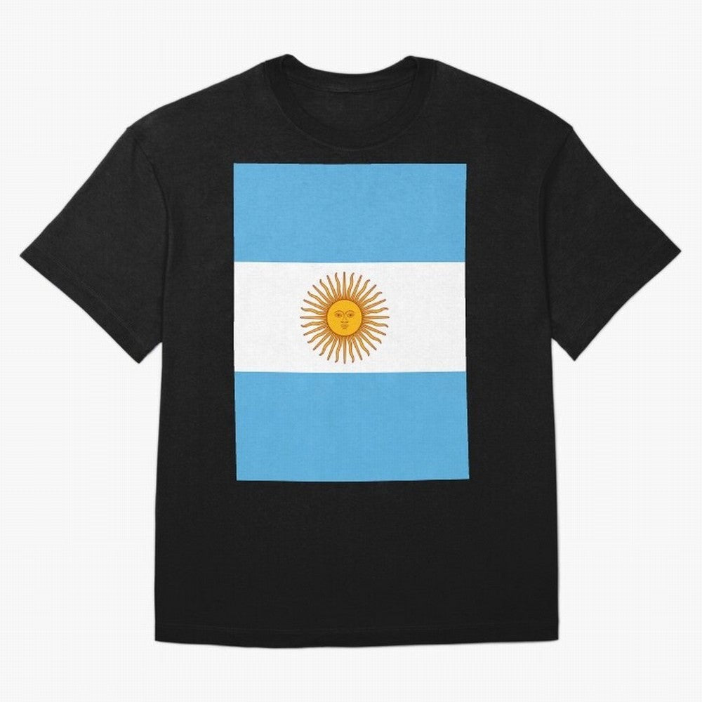 Argentina Oversized T-Shirt Represent Football Lovers during FIFA World Cup 2026 USA Canada Mexico for Fans of Cristiano Ronaldo, Haaland and CR7 and England and Germany, Bringing Sports Nostalgia, International Competition, Famous Players and