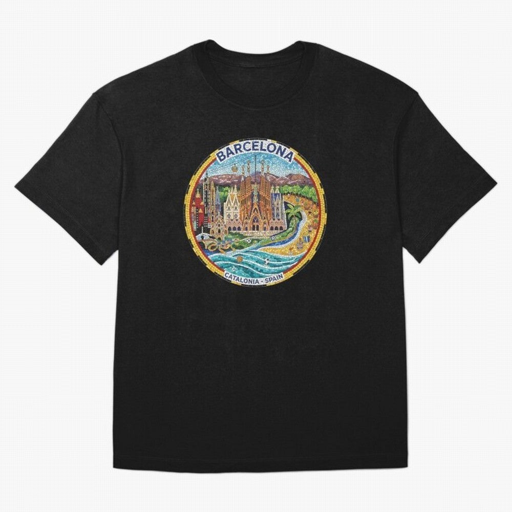 BARCELONA Oversized T-Shirt Treasure Match Day Hype around FIFA World Cup 2026 USA Canada Mexico, Neymar, Haaland and Cristiano Ronaldo, Brazil, Portugal and Argentina, Stadium Memories, Football Loyalty, International Chants and Championship