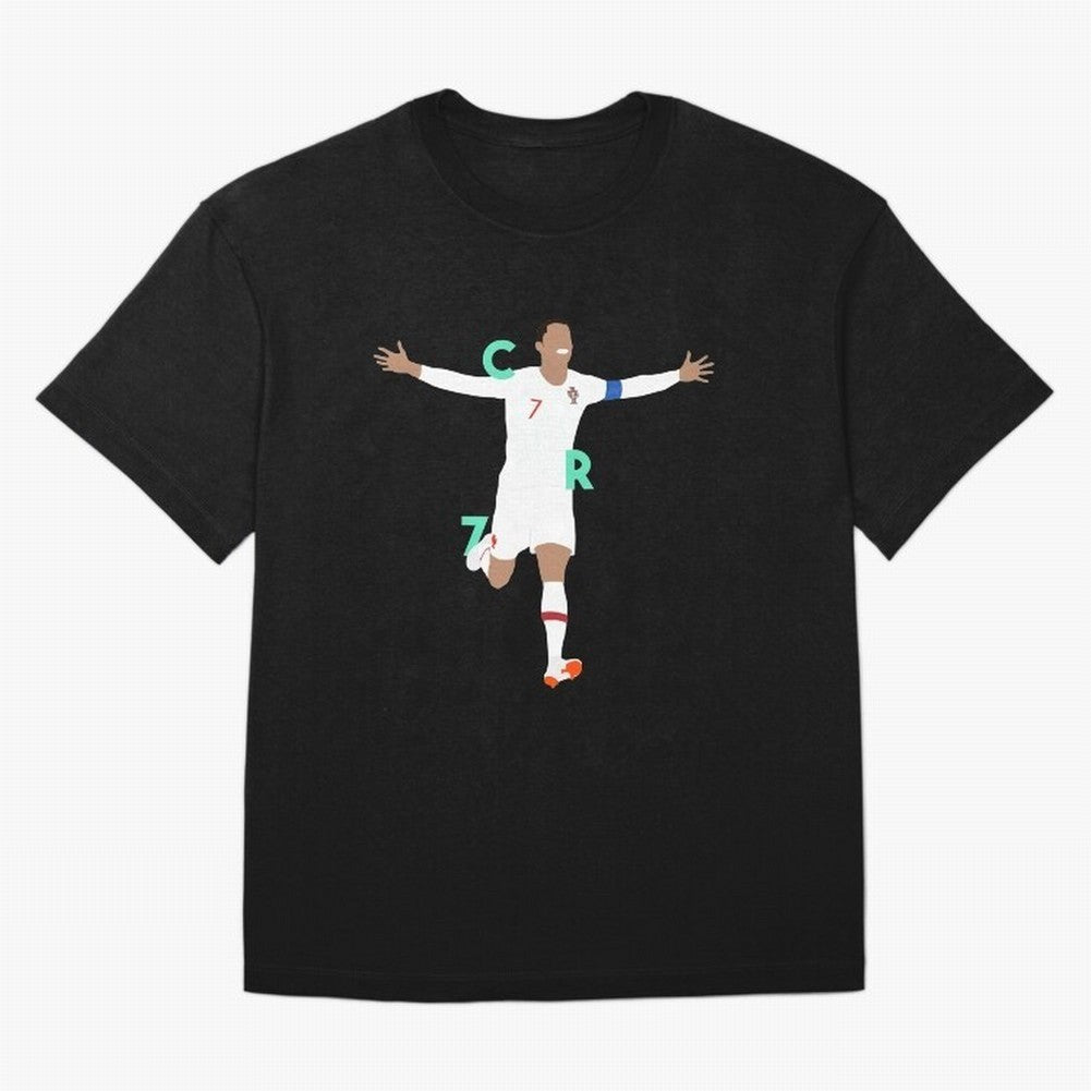 CR7 (Mint Green) Classic T-Shirt Showcase the FIFA World Cup 2026 USA Canada Mexico Journey through Messi Highlights, England and Germany Pride, Soccer Culture, Superstar Moments, National Team Dreams and Competitive Fire; Perfect for Supporters