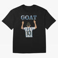 Messi goat Classic T-Shirt Mark Match Day Hype around FIFA World Cup 2026 Group Stage, Neymar, Netherlands, Championship Spirit, Famous Goals, Roaring Crowds and International Football Unity; Great for Supporters Who Love Legendary Players,