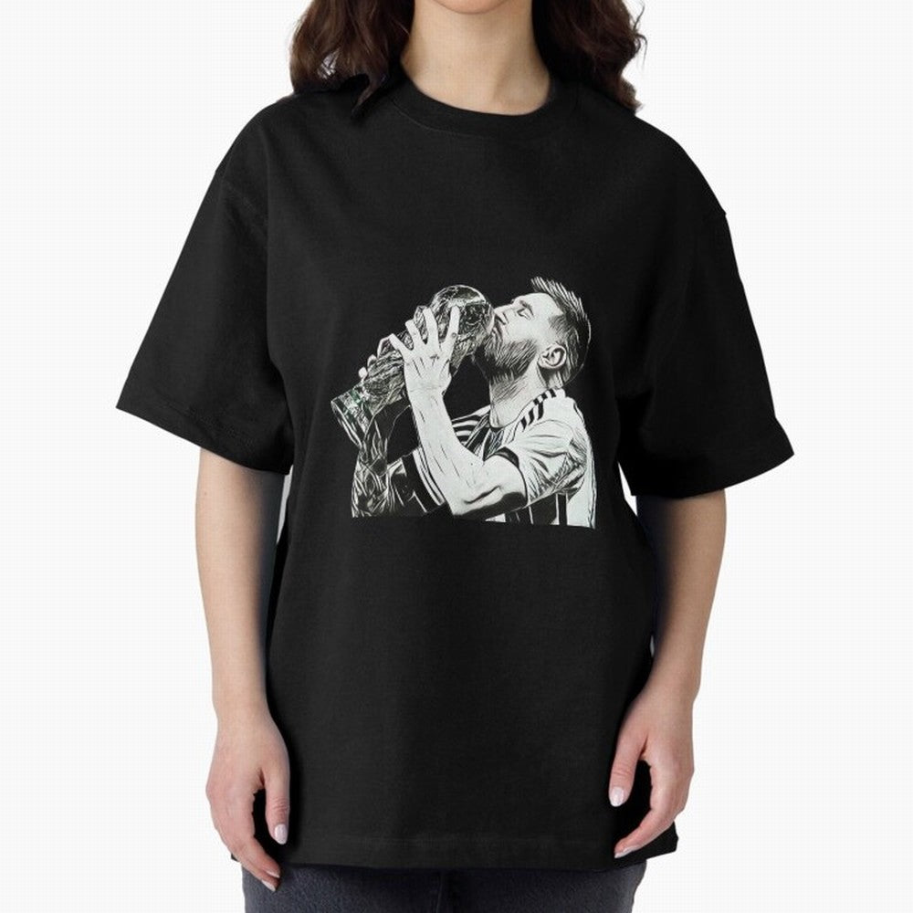 Lionel Messi Classic T-Shirt Bring Champion Energy into FIFA World Cup 2026 for Fans of Cristiano Ronaldo and Portugal, Bringing Retro Football Energy, Iconic Rivalries, Trophy Chase Drama and Stadium Atmosphere; Ideal for Fans Who Follow Messi,