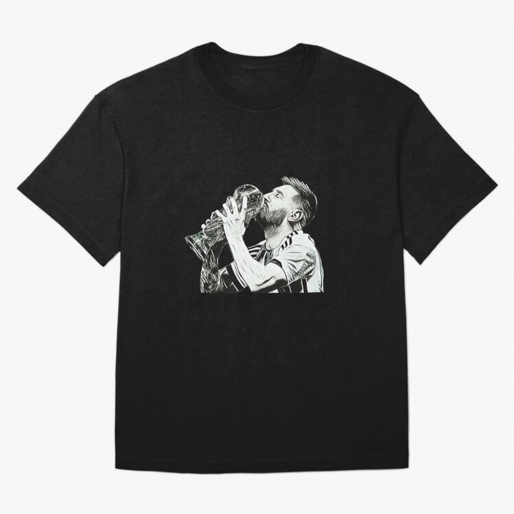 Lionel Messi Classic T-Shirt Bring Champion Energy into FIFA World Cup 2026 for Fans of Cristiano Ronaldo and Portugal, Bringing Retro Football Energy, Iconic Rivalries, Trophy Chase Drama and Stadium Atmosphere; Ideal for Fans Who Follow Messi,