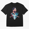 Lionel Messi Classic T-Shirt Show Passion for the Stars of FIFA World Cup 2026 for Fans of Messi and Cristiano Ronaldo and Brazil, Portugal and Argentina, Bringing Football Festival Excitement, Trophy Ambitions, Country Rivalries and Star Player