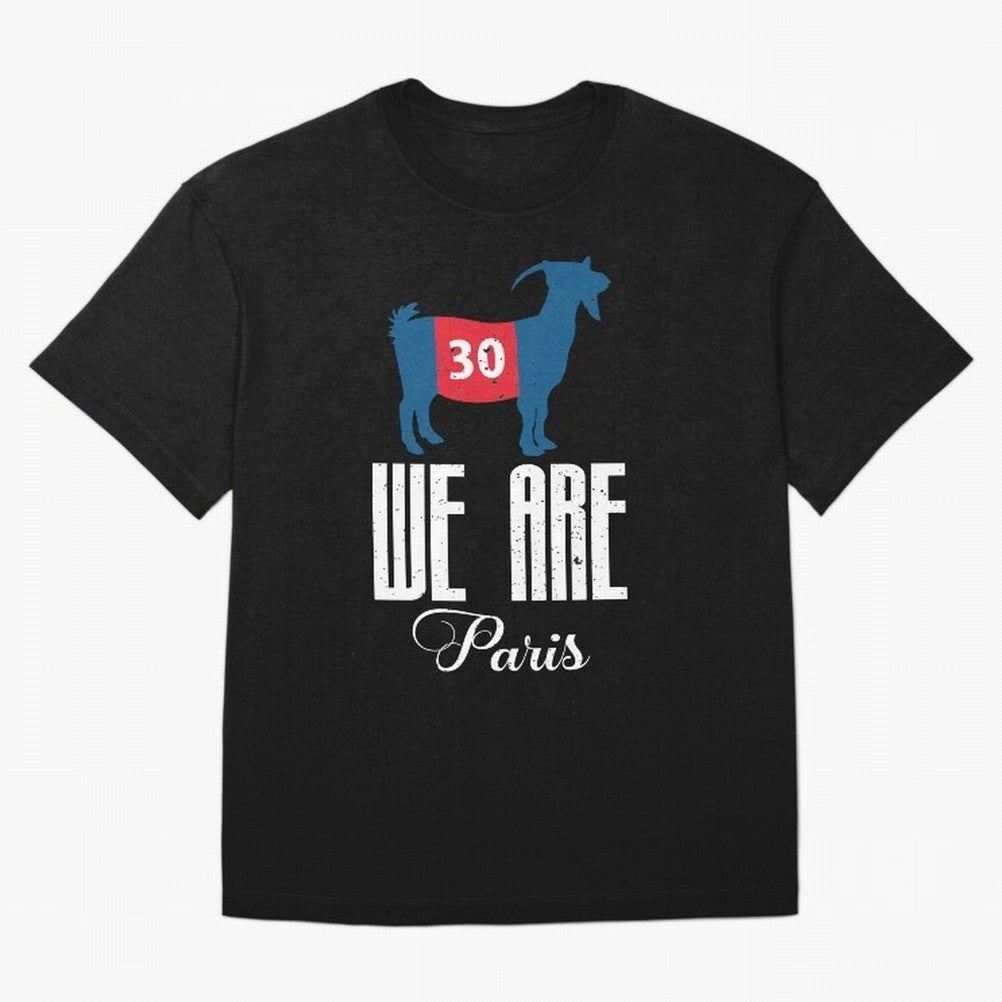 We Are Paris Messi In Psg Classic T-Shirt Celebrate the Biggest Stage of FIFA World Cup 2026 Group Stage Spirit, Connected to Portugal, Messi and Cristiano Ronaldo, Supporter Pride, Iconic Celebrations, Legendary Names and Global Match Day Energy;