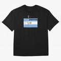 Argentina - FIFA World Cup - Qatar 2022 Oversized T-Shirt Show Your Tournament Heart for FIFA World Cup 2026 USA Canada Mexico for Fans of Neymar, Haaland and Cristiano Ronaldo and England and Germany, Bringing Stadium Memories, Football Loyalty,