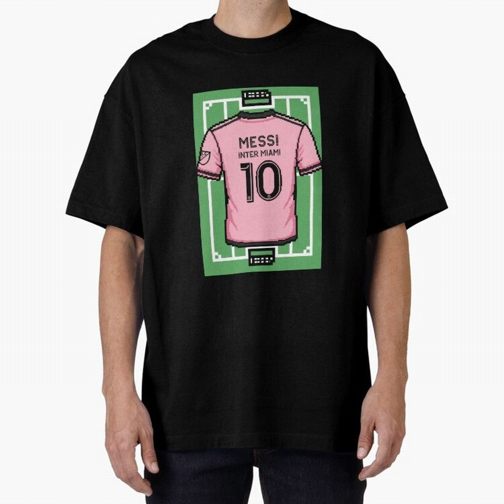 Leo Messi Inter Miami 8-Bit Soccer Football Classic T-Shirt Celebrate FIFA World Cup 2026 Spirit, Inspired by Argentina, France and Brazil, Neymar, Global Supporter Spirit, Legendary Goals, National Colors and Tournament Celebration; Ideal for