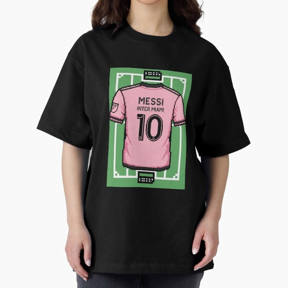 Leo Messi Inter Miami 8-Bit Soccer Football Classic T-Shirt Celebrate FIFA World Cup 2026 Spirit, Inspired by Argentina, France and Brazil, Neymar, Global Supporter Spirit, Legendary Goals, National Colors and Tournament Celebration; Ideal for