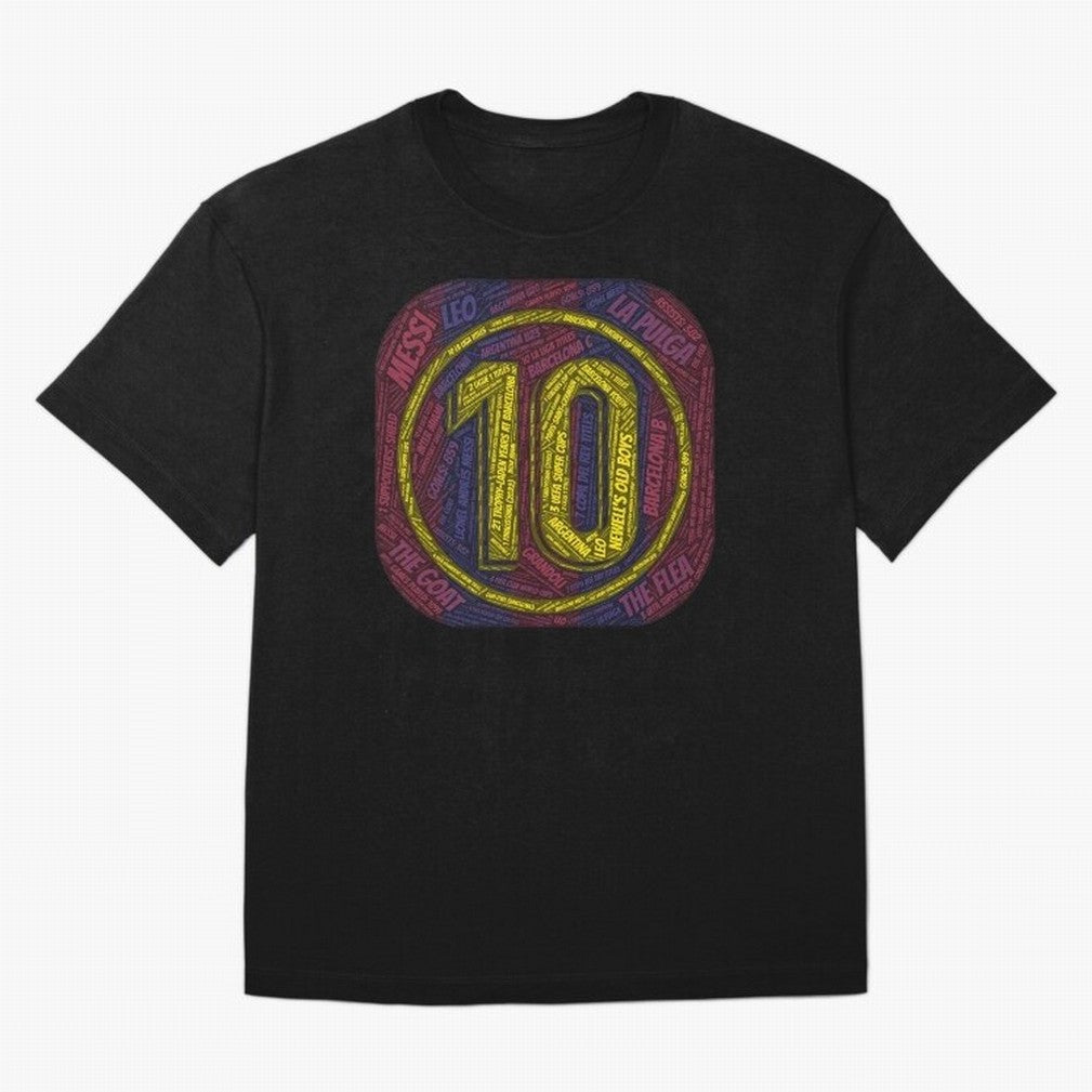 Lionel Messi #10 - The Icon Collection Classic T-Shirt Capture Stadium Memories from FIFA World Cup 2026 USA Canada Mexico for Fans of Messi and Cristiano Ronaldo and England, Bringing Supporter Pride, Iconic Celebrations, Legendary Names and
