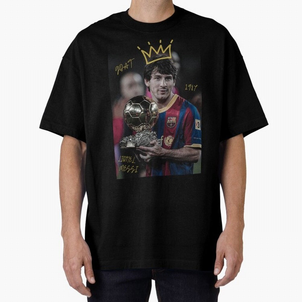 Lionel Messi - GOAT Classic T-Shirt Bring Stadium Energy to the FIFA World Cup 2026 Group Stage Journey through Messi, CR7 and Mbappe Highlights, Germany Pride, Champion Mindset, Group Stage Buzz, Knockout Tension and Passionate Fan Culture; Great