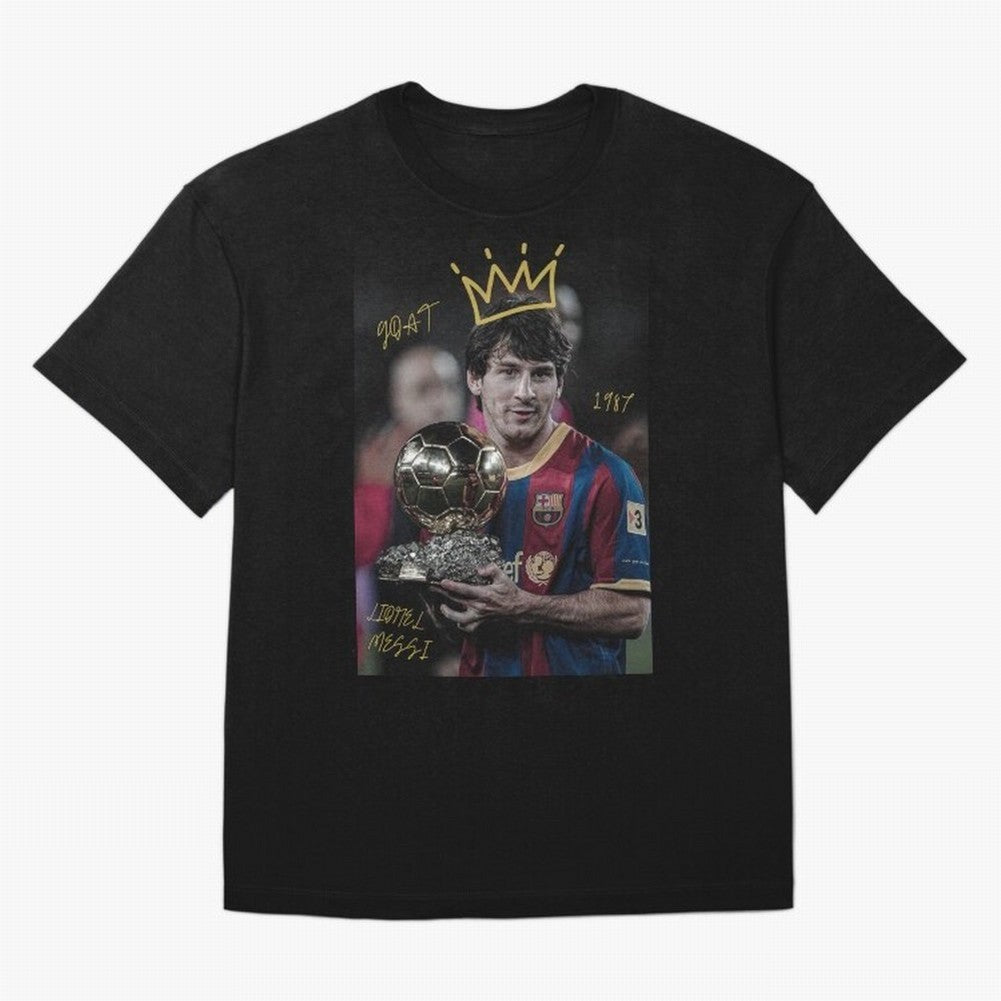 Lionel Messi - GOAT Classic T-Shirt Bring Stadium Energy to the FIFA World Cup 2026 Group Stage Journey through Messi, CR7 and Mbappe Highlights, Germany Pride, Champion Mindset, Group Stage Buzz, Knockout Tension and Passionate Fan Culture; Great