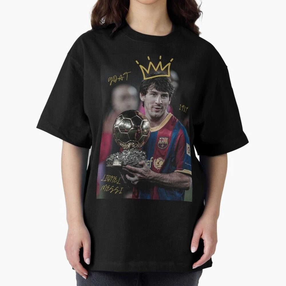 Lionel Messi - GOAT Classic T-Shirt Bring Stadium Energy to the FIFA World Cup 2026 Group Stage Journey through Messi, CR7 and Mbappe Highlights, Germany Pride, Champion Mindset, Group Stage Buzz, Knockout Tension and Passionate Fan Culture; Great