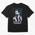 Lionel Messi Holographic Style Portrait art illustration Classic T-Shirt Feel the Heartbeat of FIFA World Cup 2026 Group Stage Spirit, Made for Brazil, Mbappe, Championship Spirit, Famous Goals, Roaring Crowds and International Football Unity;