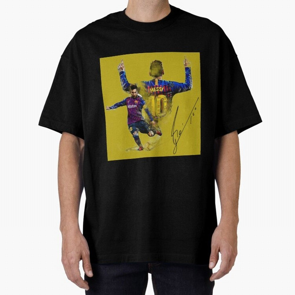 Lionel Messi Classic T-Shirt Capture FIFA World Cup 2026 Group Stage with Haaland and Mbappe, France Energy, Championship Spirit, Famous Goals, Roaring Crowds and International Football Unity; Great for Watch Parties, Sports Bars, Family Nights,