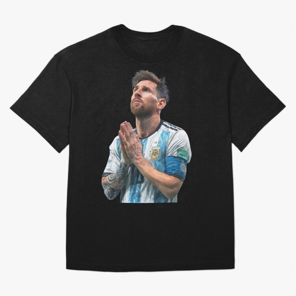Argentina Messi Football Oversized T-Shirt Honor FIFA World Cup 2026 for Fans of Haaland and Portugal, Spain and Germany, Bringing Tournament Hype, Historic Matchups, Family Viewing Parties and Global Sports Pride; Great for Watch Parties, Sports