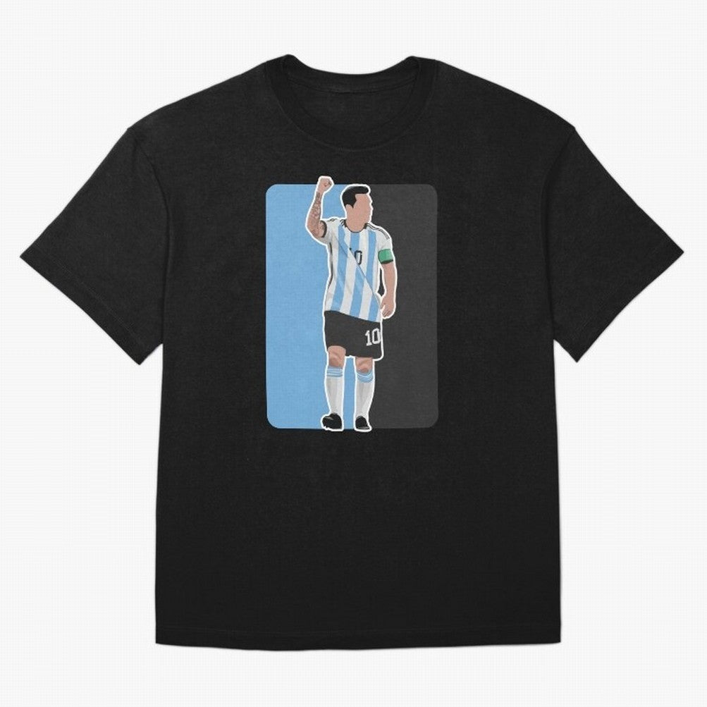 Messi World Cup 2022 Oversized T-Shirt Get Ready for FIFA World Cup 2026 Spirit, Built around Netherlands, Messi, Neymar and Mbappe, Football History, Final Match Energy, Crowd Noise and Once in a Lifetime Moments; Ideal for Fans Who Follow Messi,