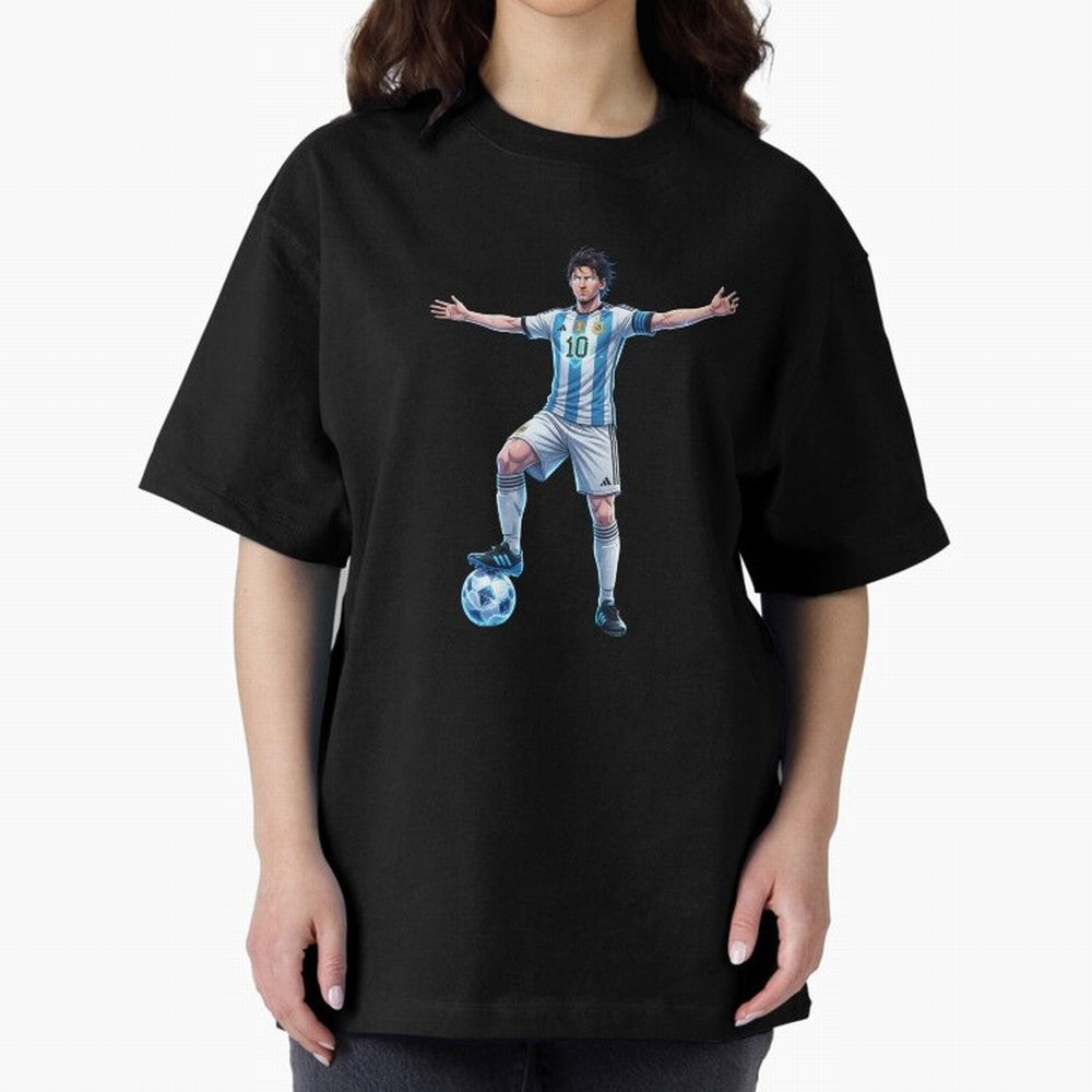 The GOAT | Anime style Classic T-Shirt Celebrate Every Goal in the FIFA World Cup 2026 Group Stage Journey through Neymar, Haaland and Cristiano Ronaldo Highlights, France and Portugal Pride, Football History, Final Match Energy, Crowd Noise and