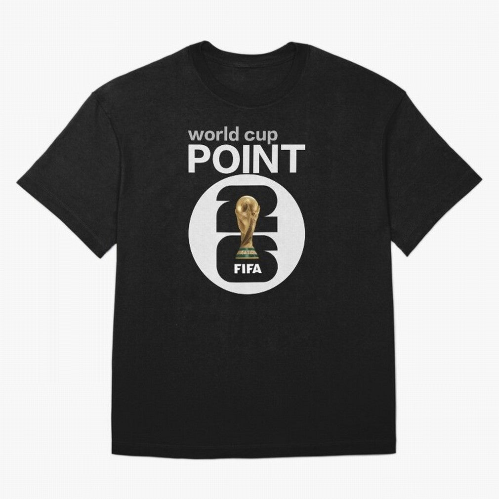 World Cup POINT Classic T-Shirt Fuel FIFA World Cup 2026 USA Canada Mexico Spirit, Celebrating Spain, Messi and Cristiano Ronaldo, Retro Football Energy, Iconic Rivalries, Trophy Chase Drama and Stadium Atmosphere; Great for Supporters Who Love