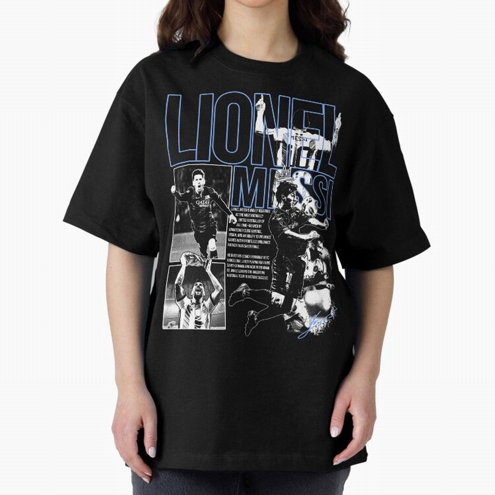 Lionel Messi Vintage Graphic Essential T-Shirt Turn Football Passion into Match Day Hype around FIFA World Cup 2026, Messi and Cristiano Ronaldo, Brazil, Portugal and Argentina, Worldwide Fan Energy, Dramatic Goals, Stadium Lights and Championship