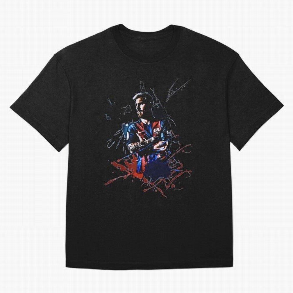 Lionel Messi Design with Signature Classic T-Shirt Bring a Vintage Feel to the FIFA World Cup 2026 Journey through Messi, CR7 and Mbappe Highlights, England and Germany Pride, Fan Favorite Moments, National Team Passion, Big Match Drama and Soccer