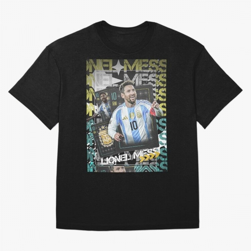Lionel Messi Argentina Maestro Trading Card Cinematic Poster Classic T-Shirt Bring Match Day Fire to FIFA World Cup 2026 Group Stage Spirit, Featuring Argentina and Brazil, Mbappe, Match Day Excitement, Supporter Culture, Golden Goals and Global