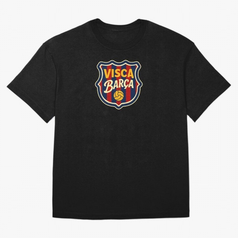 BAR-CE-LON-A Logo FC Merchandise Classic T-Shirt Keep Football History Alive during Global Football Passion for FIFA World Cup 2026 Group Stage, Highlighting Cristiano Ronaldo, Haaland and CR7, Argentina, Goal Celebration Energy, Supporter