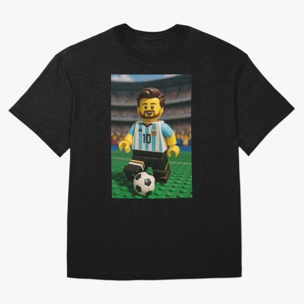 Block Leo Oversized T-Shirt Upgrade FIFA World Cup 2026 Spirit, Capturing France and Portugal, Messi, CR7 and Mbappe, Stadium Chants, National Pride, Trophy Dreams and Unforgettable Football Memories; Ideal for Football Dads, Football Moms,