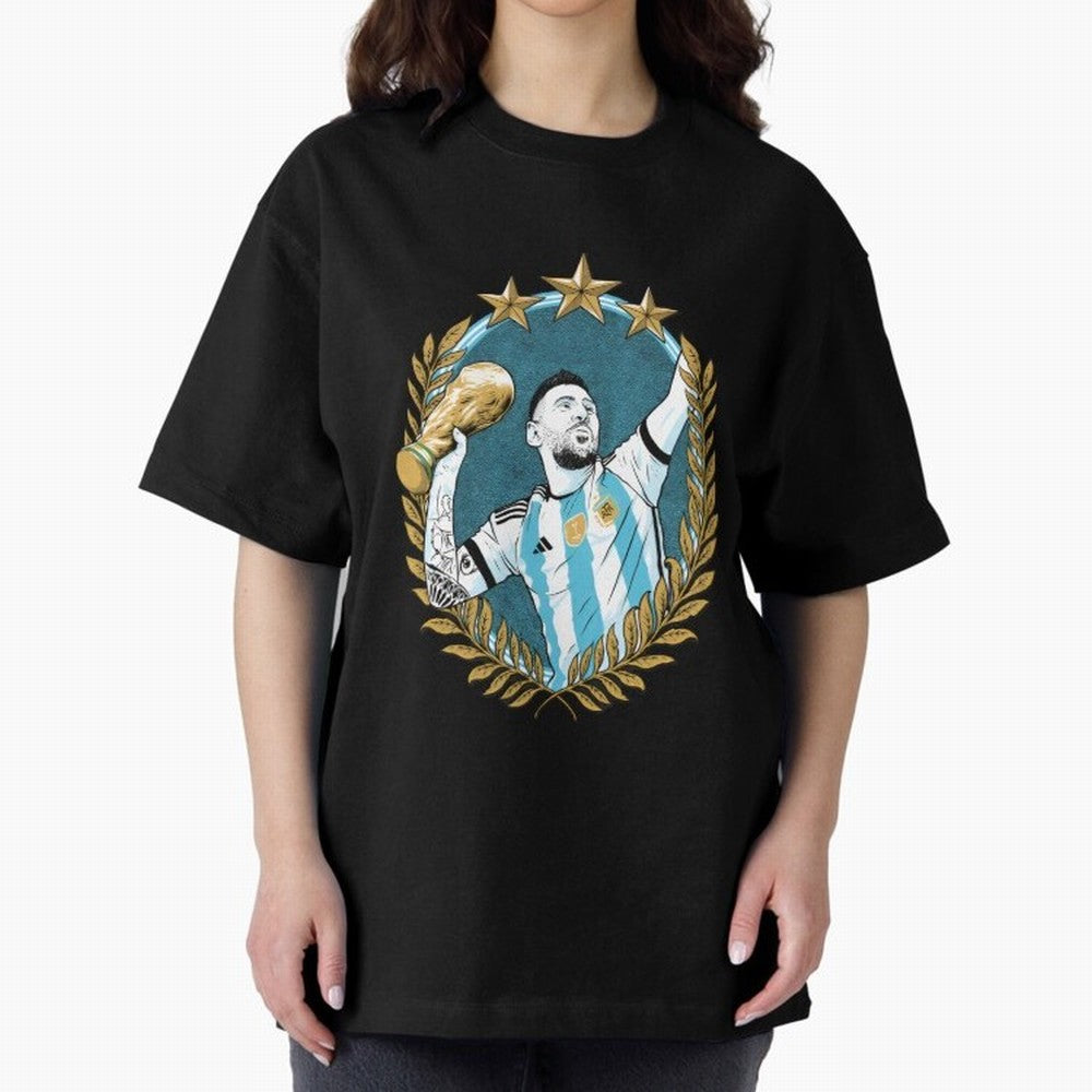 Lionel messi World Champion Classic T-Shirt Join Supporters Worldwide for FIFA World Cup 2026 Spirit, Celebrating Argentina, Cristiano Ronaldo, Haaland and CR7, Vintage Soccer Flavor, Modern Football Stars, National Flags and Final Night Emotion;