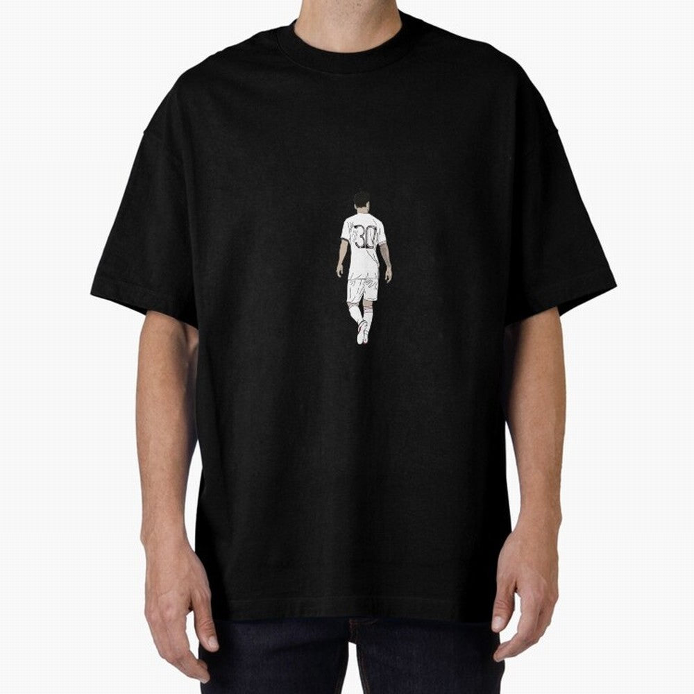 messi Classic T-Shirt Show Support during Global Football Passion for FIFA World Cup 2026 Group Stage, Highlighting Messi and Cristiano Ronaldo, Brazil, Retro Football Energy, Iconic Rivalries, Trophy Chase Drama and Stadium Atmosphere; Great for