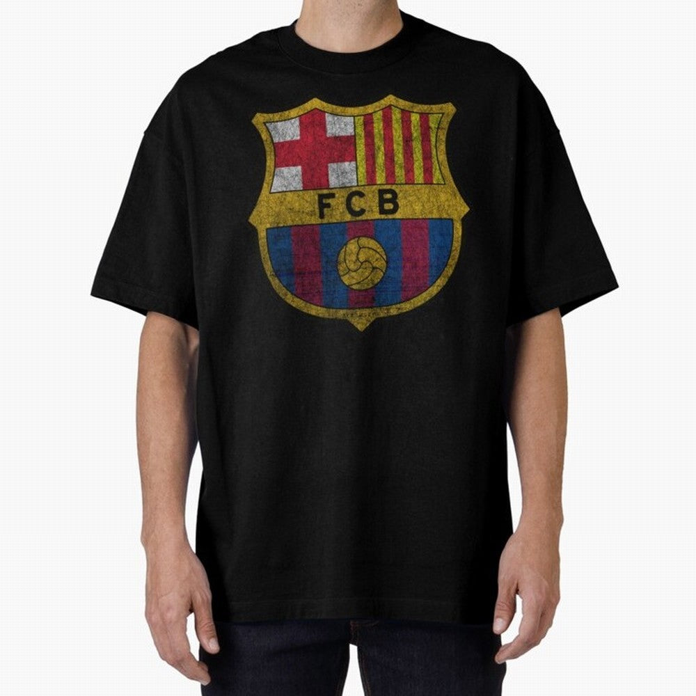 fc barcelona Oversized T-Shirt Cheer for Global Football Passion for FIFA World Cup 2026, Centered on Neymar, Haaland and Cristiano Ronaldo, Argentina and Brazil, Match Day Excitement, Supporter Culture, Golden Goals and Global Football Passion;