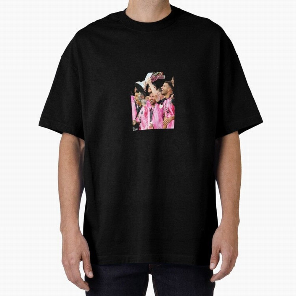 Inter Miami MLS Oversized T-Shirt Share the Excitement of FIFA World Cup 2026 USA Canada Mexico Spirit, Featuring England, Neymar, Haaland and Cristiano Ronaldo, Soccer Culture, Superstar Moments, National Team Dreams and Competitive Fire; Ideal