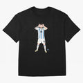 Lionel Messi celebrates against the Netherlands Classic T-Shirt Celebrate Rivalries and Pride in Global Football Passion for FIFA World Cup 2026 Group Stage, Centered on Messi, CR7 and Mbappe, Brazil, Supporter Pride, Iconic Celebrations, Legendary