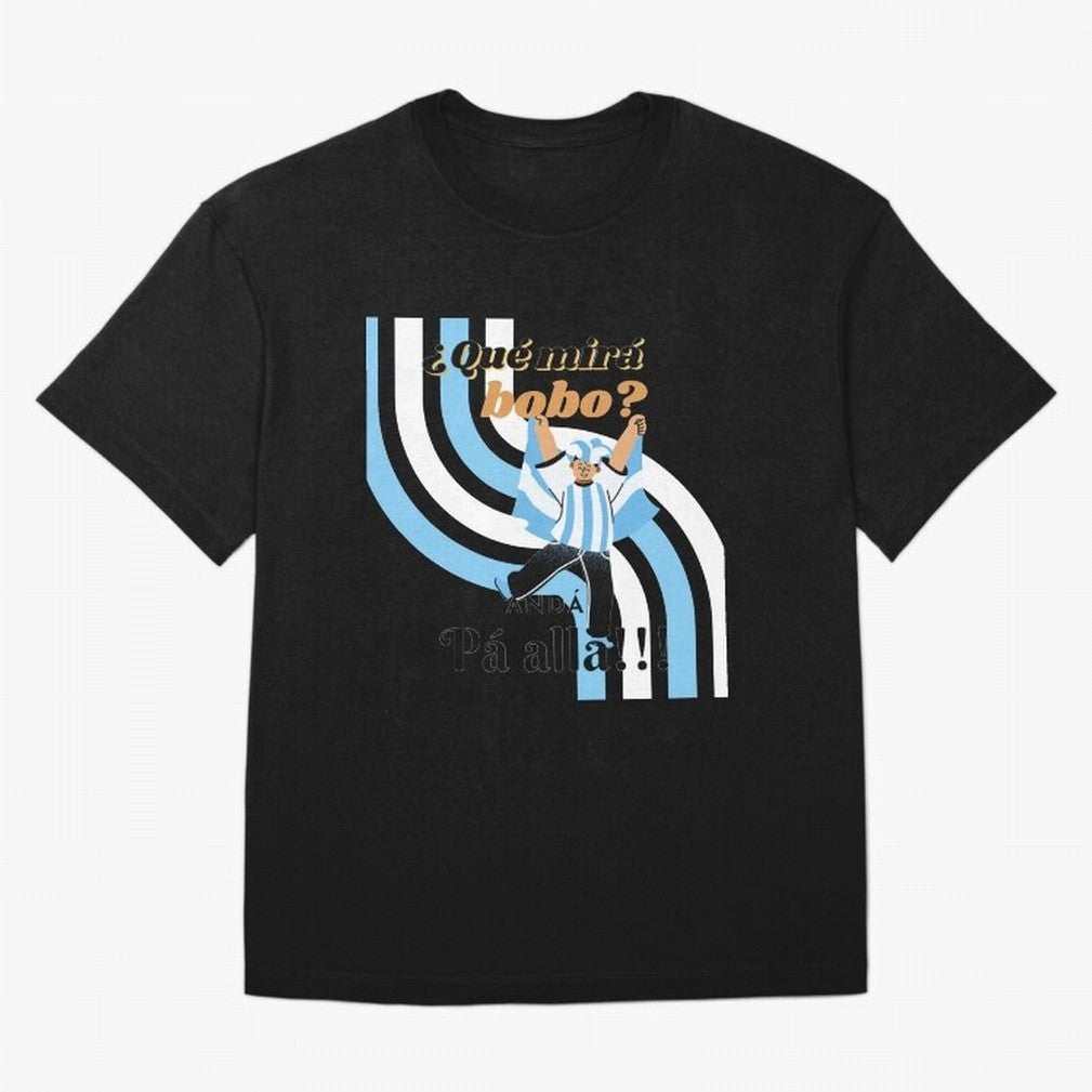 Vintage Messi Argentina Que Mira Bobo Classic T-Shirt Keep Football History Alive during FIFA World Cup 2026 USA Canada Mexico Filled with Cristiano Ronaldo, Argentina, France and Brazil Energy, Match Day Excitement, Supporter Culture, Golden Goals