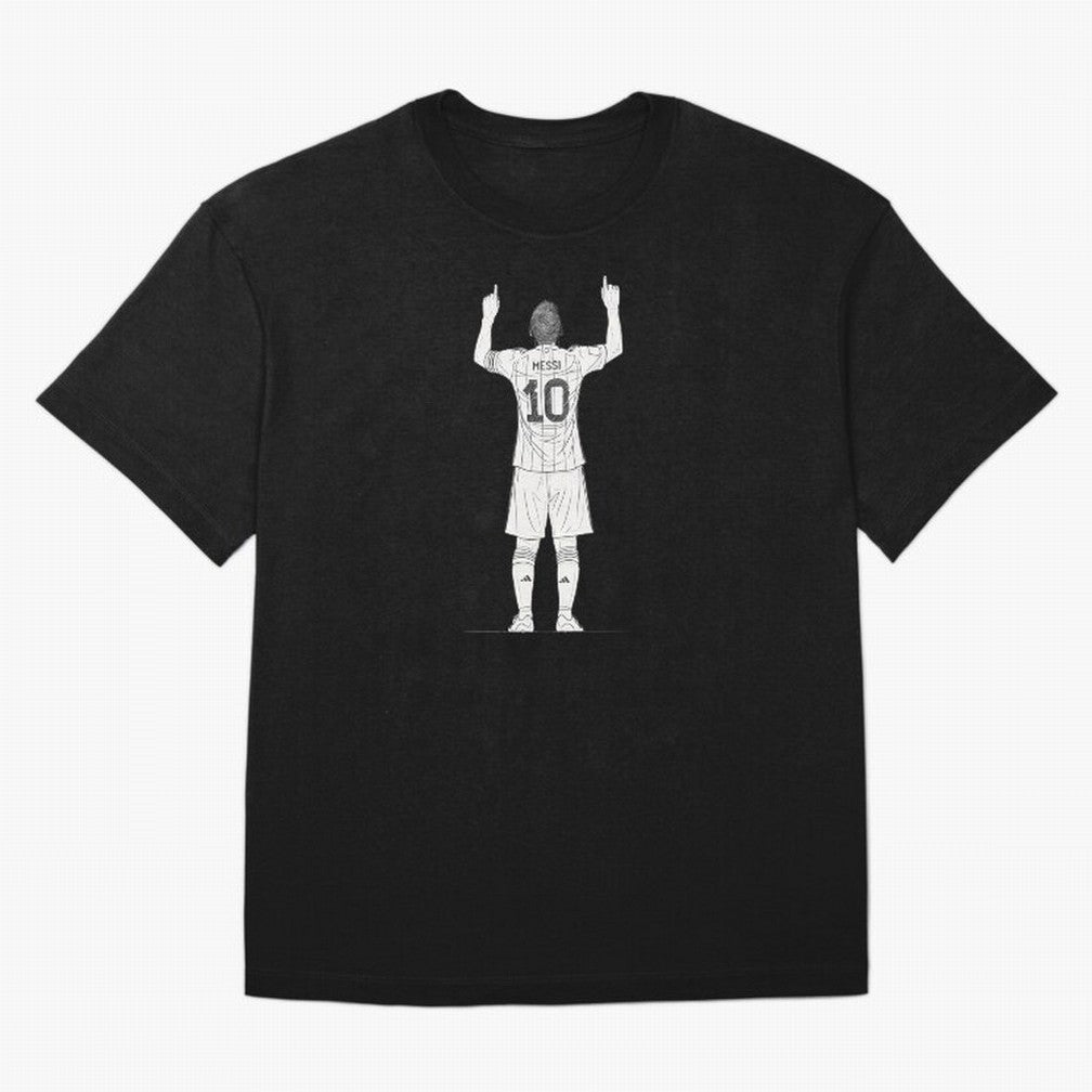 Lionel Messi minimalist sketch Oversized T-Shirt Celebrate Rivalries and Pride in FIFA World Cup 2026 Group Stage Spirit, Connected to England, France and Netherlands, Neymar, Football Passion, Legendary Performances, Festival Vibes and Supporter