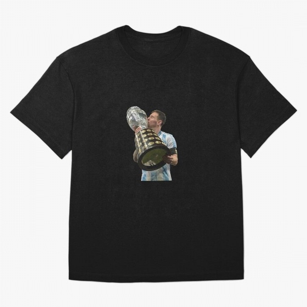 Messi Cup Oversized T-Shirt Show Championship Spirit for Global Football Passion for FIFA World Cup 2026, with Messi and Cristiano Ronaldo, England, France and Netherlands, Global Supporter Spirit, Legendary Goals, National Colors and Tournament