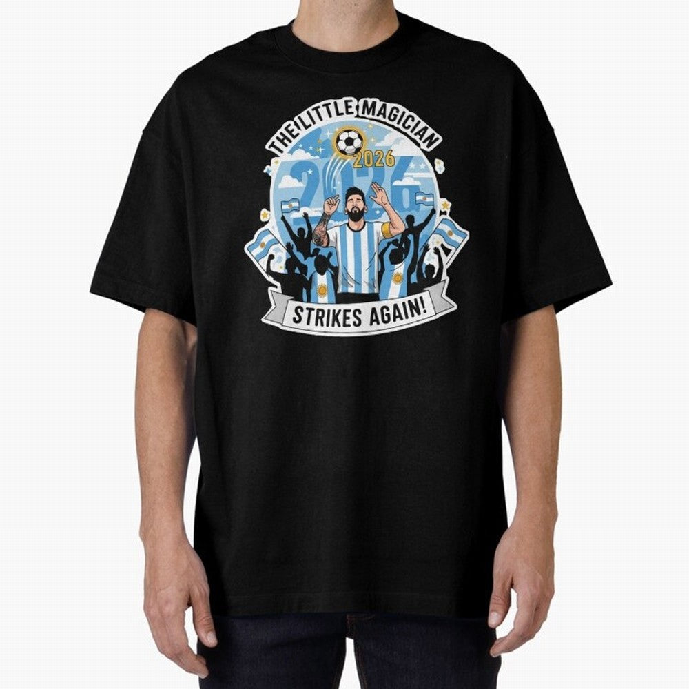 Messi - the little magician strikes again Classic T-Shirt Embrace FIFA World Cup 2026 Spirit, Built around France, Messi, Vintage Soccer Flavor, Modern Football Stars, National Flags and Final Night Emotion; Perfect for Supporters Who Want Bold