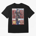Lionel Messi 2015 Barcelona Poster- Iconic La Liga Hero Art Print Classic T-Shirt Fuel FIFA World Cup 2026 USA Canada Mexico for Fans of Cristiano Ronaldo, Haaland and CR7 and England, France and Netherlands, Bringing Stadium Memories, Football