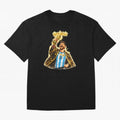 Messi King of Football World Champion ¨C Argentina 3 Stars Trophy Celebration Classic T-Shirt Treasure Global Football Passion for FIFA World Cup 2026 USA Canada Mexico, Inspired by Mbappe, Argentina, Stadium Chants, National Pride, Trophy Dreams