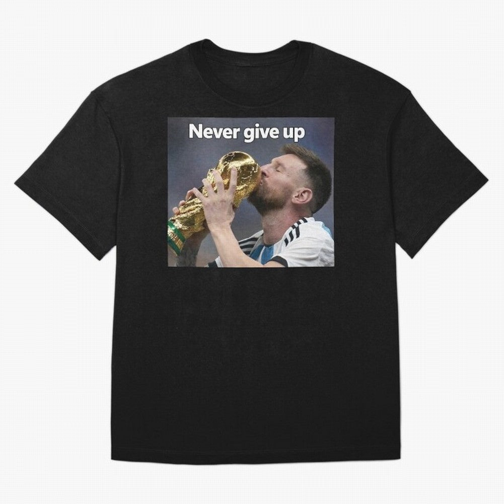 Messi Oversized T-Shirt Show Championship Spirit for Match Day Hype around FIFA World Cup 2026 USA Canada Mexico, Mbappe and Neymar, England and Germany, Match Day Excitement, Supporter Culture, Golden Goals and Global Football Passion; Great for